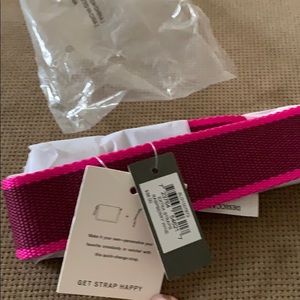 Pink Fossil Crossbody Strap